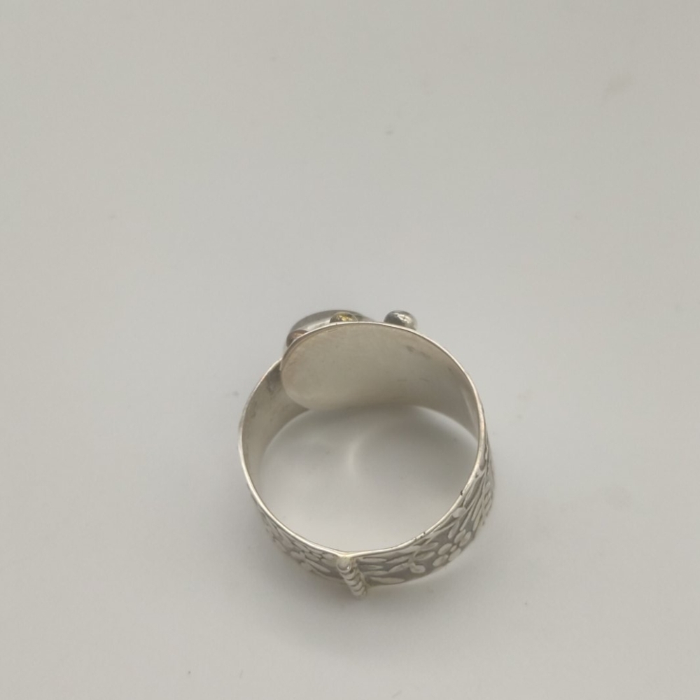 Custom  Labradorite  Sterling Silver Ring💎 - Picture 8 of 11